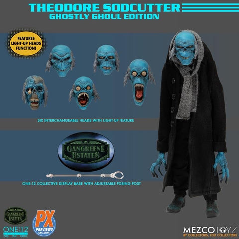 Mezco PX Exclusive Theodore Sodcutter 6” Figure