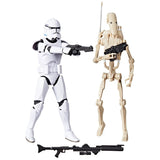Pre-Order - Star Wars Black Series 6-Inch Phase II Clone Trooper & Battle Droid Set