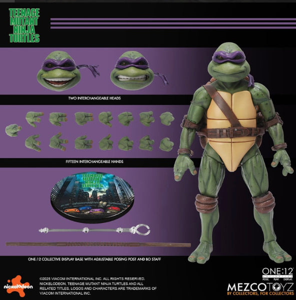 Pre-Order (deposit) Mezco One12 Teenage Mutant Ninja Turtles (1990