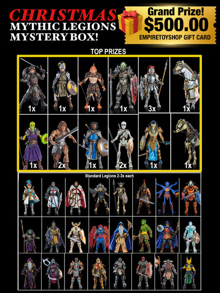新品 Cosmic Legions 3箱セット Mythic Legions Revealing Cosmic