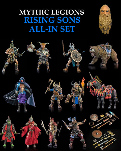 mythic legions 2体セット MYTHIC LEGIONS - DELUXE KNIGHT BUILDER SET 2