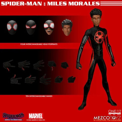 Pre-Order - Mezco One12 Spider-Man: Across the Spider-Verse Miles Morales 6-Inch Figure