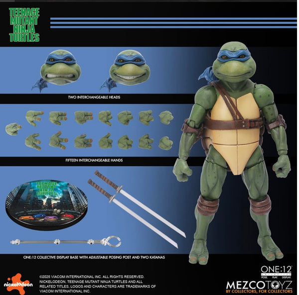 Pre-Order (deposit) Mezco One12 Teenage Mutant Ninja Turtles (1990