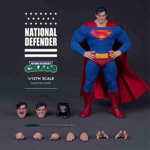 Pre-Order Price (shipping June 2025) - Chaos Studios National Defender 6-Inch Figure