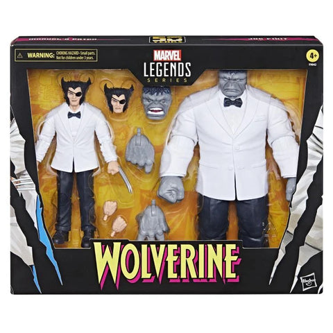 Marvel Legends Wolverine 50th Anniversary Wolverine (Patch) and Joe Fixit Two-Pack