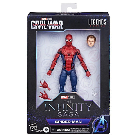 Marvel Legends Spiderman (Civil War) v2.0 Infinity Saga