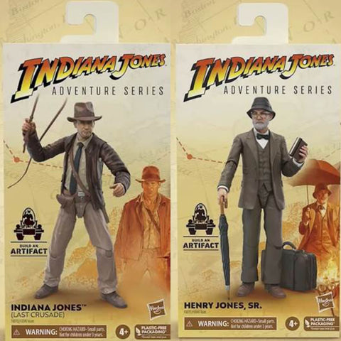 Indiana Jones Last Crusade Indy & Henry Sr (2 Figure Set)