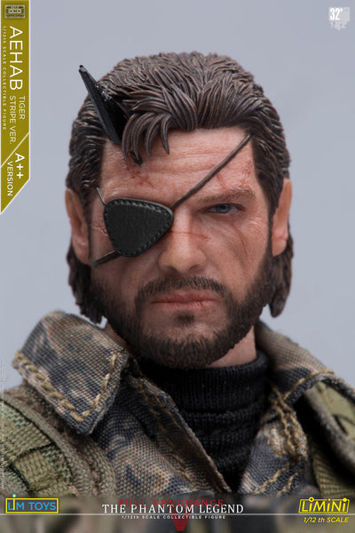 【中古】LIM TOYS 1/12 AEHAB TIGER STRIPE S++ VER. THE PHANTOM LEGEND[10][240010474073] Limtoys 1/12 The Phantom Legend V Aehab Tiger Action Figure