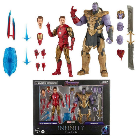 Marvel Legends Infinity Saga Thanos & Iron Man 2-Pack