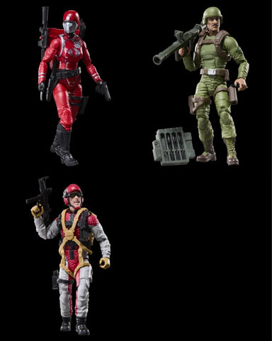Pre-Order (deposit) - GI Joe Classified 2026 Retro Wave 1 (3 figure set)