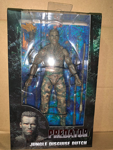 Non-Mint box / sloppy paint job on eyes (See pic) Predator 30th Anniversary - Jungle Disguise Dutch