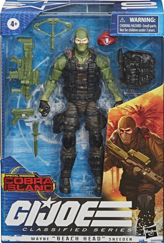 GI Joe Classified Beach Head (box may have shelf wear)