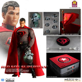 (Non mint tin box) Mezco One12 Red Son Superman