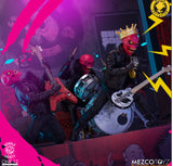 Mezco One12 Pink Skulls Chaos Club Deluxe ‘Gig From Hell’ Boxed 3 figure Set