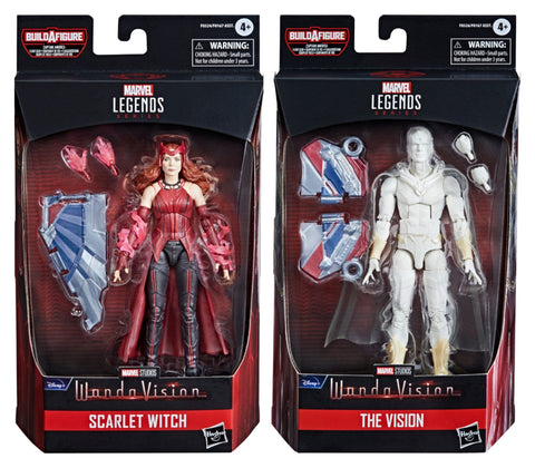 Bundle - Marvel Legends Vision & Scarlet Witch 6-Inch Figures