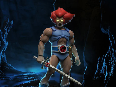 New in stock! Super7 ThunderCats ULTIMATES! Lion-O (LED Eyes) 7-Inch Scale Action Figure