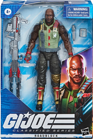 G.I. Joe Classified Roadblock v1.0 6-Inch Figure