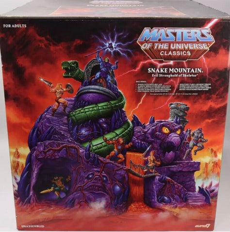(NON-MINT BOX) S7 Masters of the Universe Snake Mountain Playset