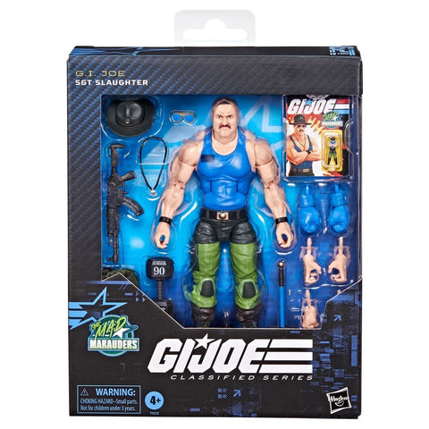 GI Joe Classified Sgt Slaughter (Mad Marauders) 6-inch figure