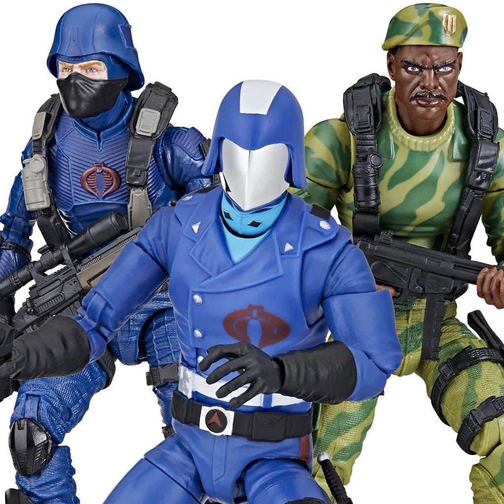 Shipping soon GI Joe Retro Wave (Stalker, Cobra Commander, Cobra