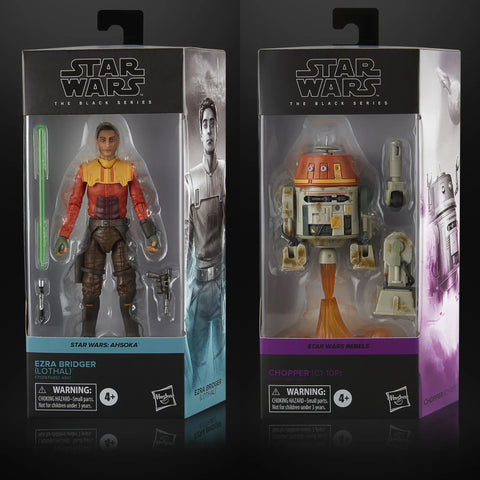 Star Wars Black Series Ahsoka show Ezra + Chopper (set of 2) Just in