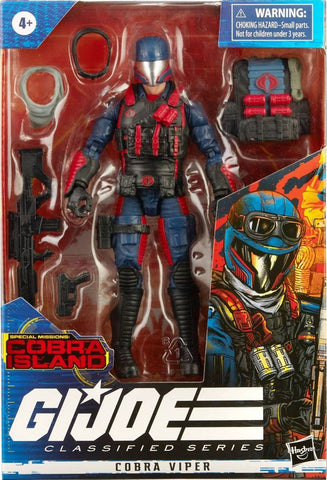 GI Joe Classified Cobra Viper (box may have shelf wear)