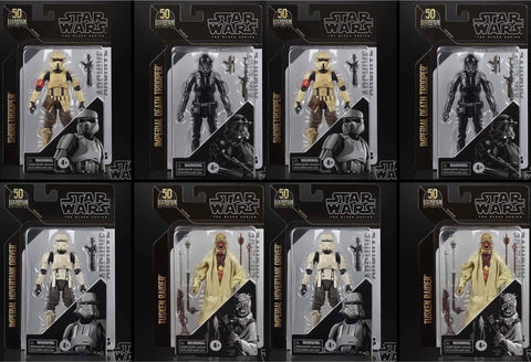(Case of 8) Star Wars Black Series Archive Wave 4 (8 Figure Set)