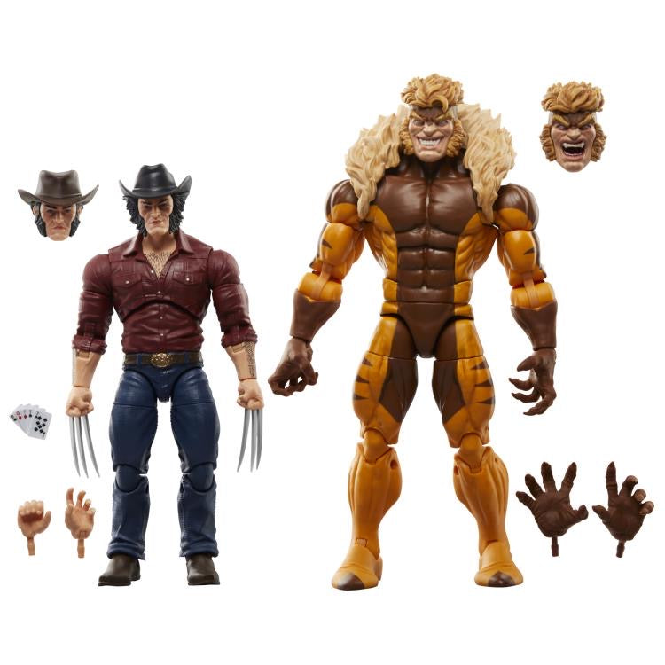 Marvel Legends Wolverine vs Sabertooth 6-Inch 2 pack – Empire Toy Shop