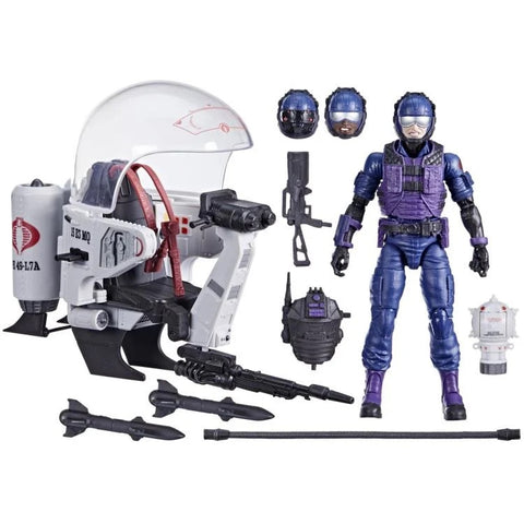 (Dented box) G.I. Joe Classified Series #79 Tele-Viper & Cobra Flight Pod (Trubble Bubble) Exclusive Action Figure Set