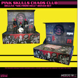 Mezco One12 Pink Skulls Chaos Club Deluxe ‘Gig From Hell’ Boxed 3 figure Set