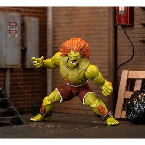 New in stock! Jada Toys Ultra Street Fighter II Deluxe Blanka 6-Inch Figure