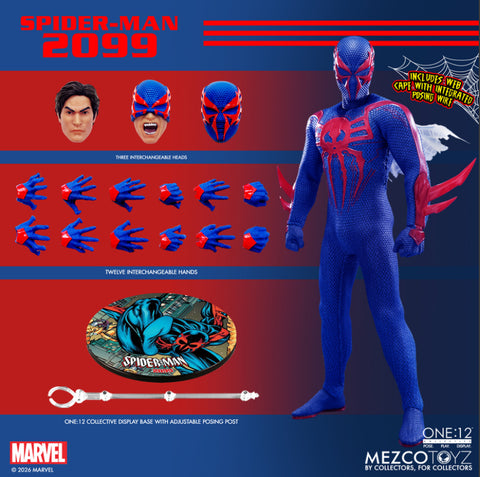 Pre-Order (deposit) - Mezco One12 Spiderman 2099