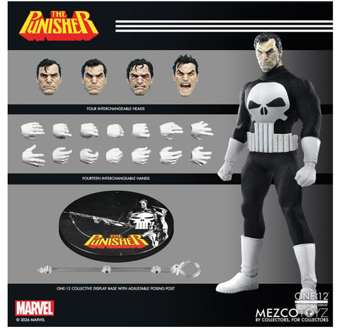 Pre-Order (deposit) - Mezco One12 Punisher figure