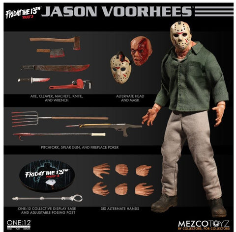 Mezco One12 Friday the 13th Pt 3 Jason