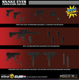 Mezco One12 Exclusive Commando Edition Snake Eyes 6-inch figure