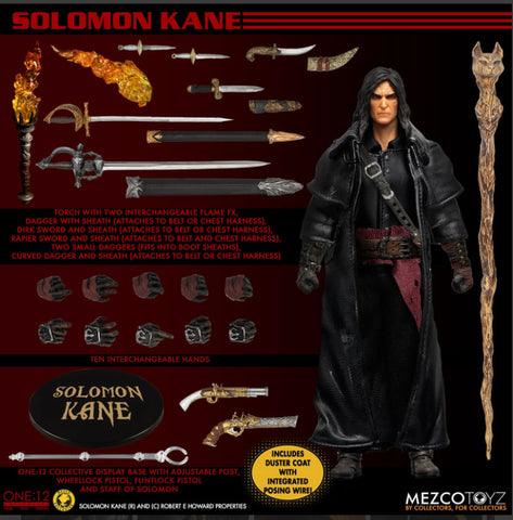 Shipping soon - Mezco One12 Exclusive Solomon Kane