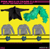 Mezco One12 Pink Skulls Chaos Club Deluxe ‘Gig From Hell’ Boxed 3 figure Set