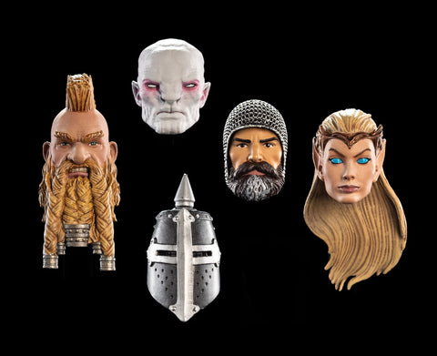 Pre-Order (deposit) - Mythic Legions: The Roleplaying Game - Set of 5 Heads Pack