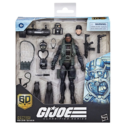 GI Joe Classified Action Sailor Recon Diver 6-Inch Figure
