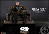Hot Toys 1/6 scale Boba Fett (Repaint Armor) And Throne