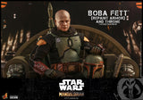 Hot Toys 1/6 scale Boba Fett (Repaint Armor) And Throne
