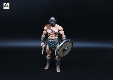 Xesray Combatants White Male Trainee (Silver) 1/12 Scale Figure