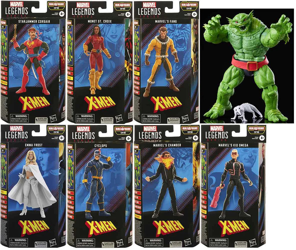 Marvel Legends X-Men Chod BAF wave 7-Figure set – Empire Toy Shop Marvel Legends X-Men Chod BAF wave 7-Figure set – Empire Toy Shop