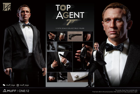 Pre-Order - Muff toys Deluxe 1/12 Top Agent Figure