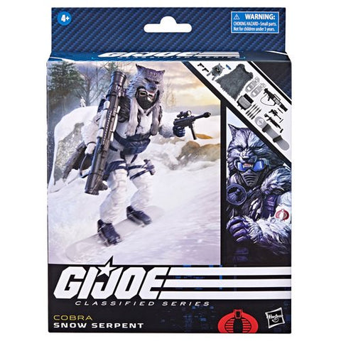 GI Joe Classified Deluxe Snow Serpent 6-Inch Figure (just in)