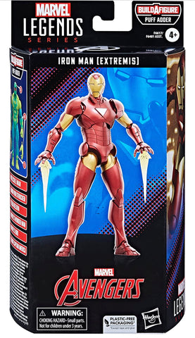 Marvel Legends Extremis Iron Man 6” Figure