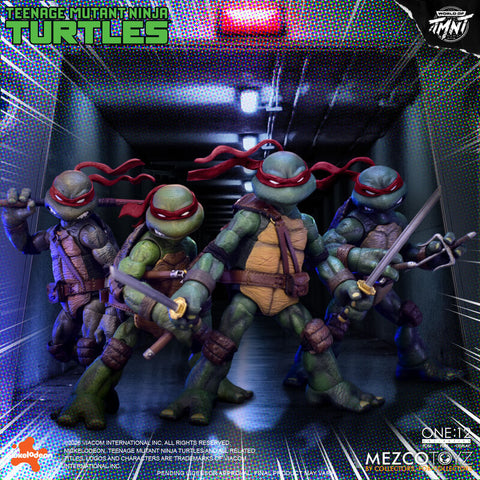 Pre-Order (deposit) - Mezco One12 TMNT Classic Boxed Set (4 Figures)