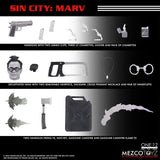 Pre-Order (deposit) - Mezco One12 Sin City Marv 6-Inch Figure