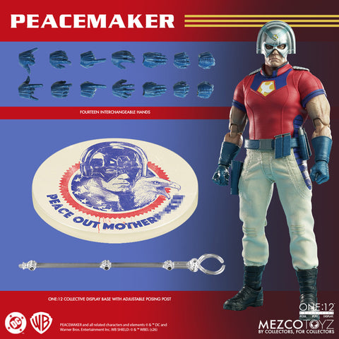 Pre-order (deposit) - Mezco One12 Peacemaker figure