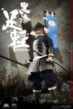 Palm Empire Japanese Samurai Ashigaru (Black Armor) 1/12 Scale Figure (PE009)